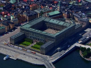  Stockholm:  Sweden:  
 
 Stockholm Royal Palace